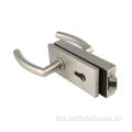 AluminiumBathroom Glass Door Lock Handle